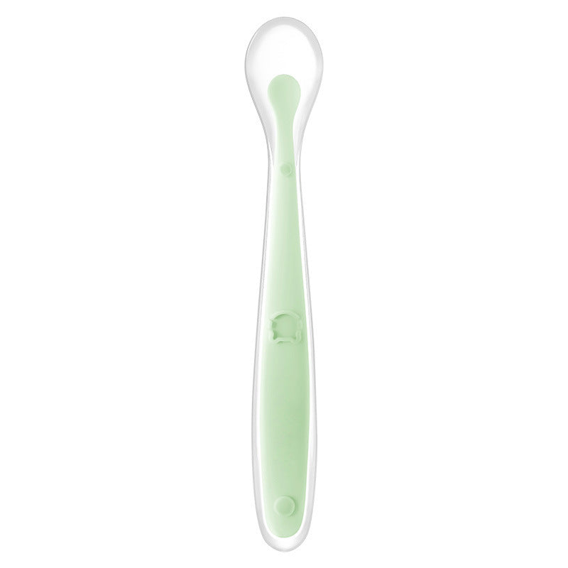Baby Food Supplement Silicone Spoon