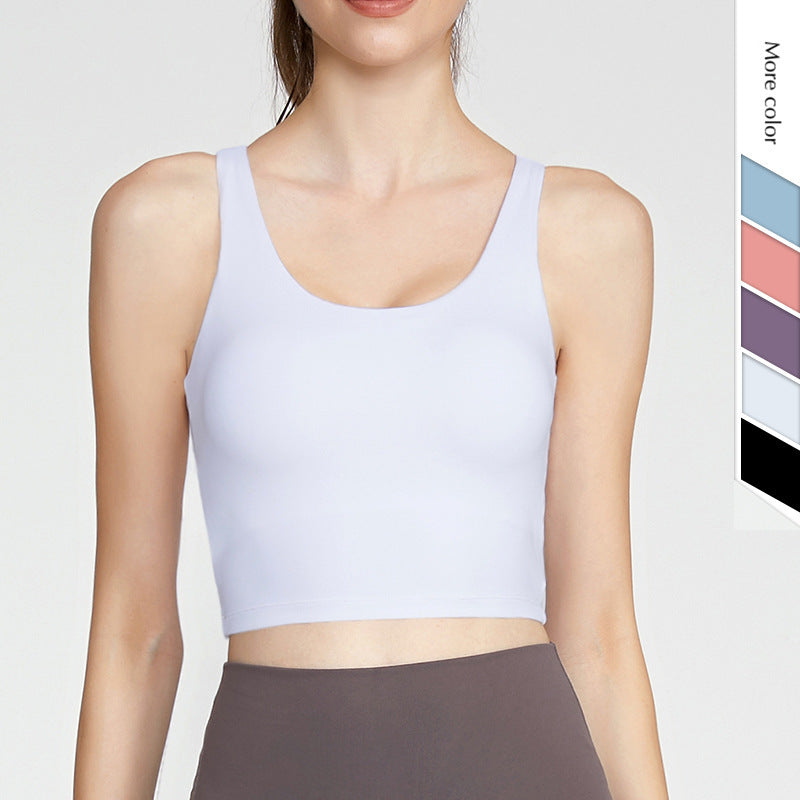 Vest fitness bra strap