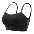 Front Closure Bra Strapless Wireless Push Up Anti-slip Bra